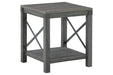 Freedan Grayish Brown End Table - T175-2 - Gate Furniture