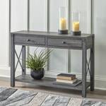 Freedan Grayish Brown Sofa/Console Table - Gate FurnitureSofa Table