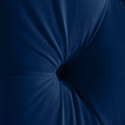 Fritz Velvet King Bed Blue - Gate FurnitureKing Bed