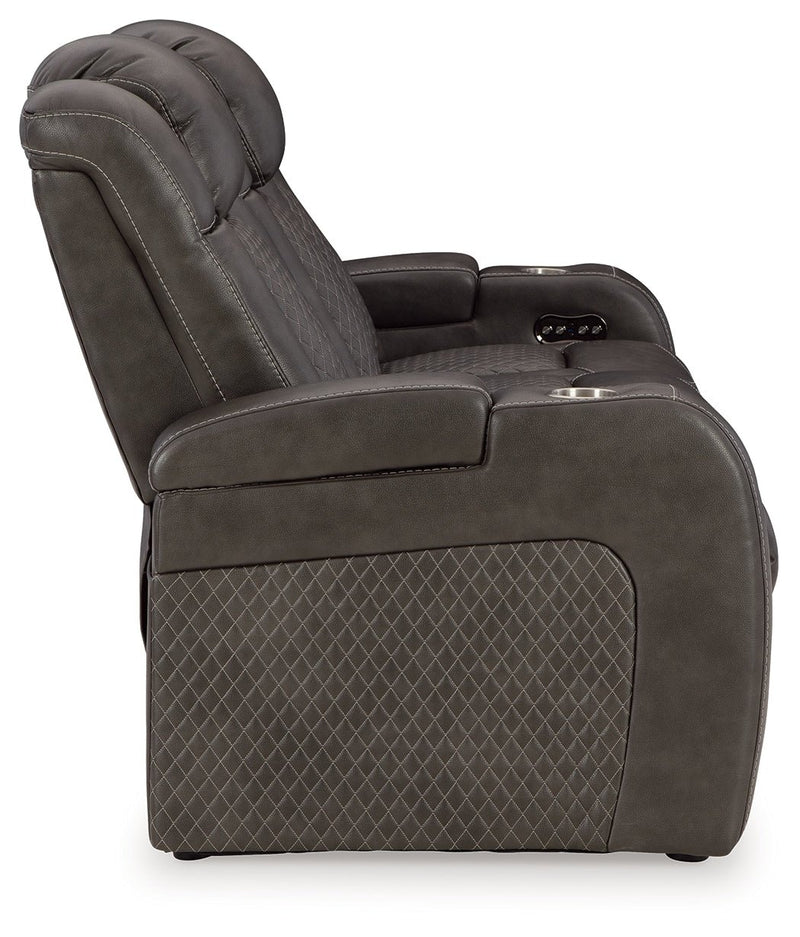 Fyne-Dyme Shadow Power Reclining Sofa - 3660215