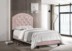 Gaby Pink Twin Platform Bed - 5269PUPK-T - Gate Furniture