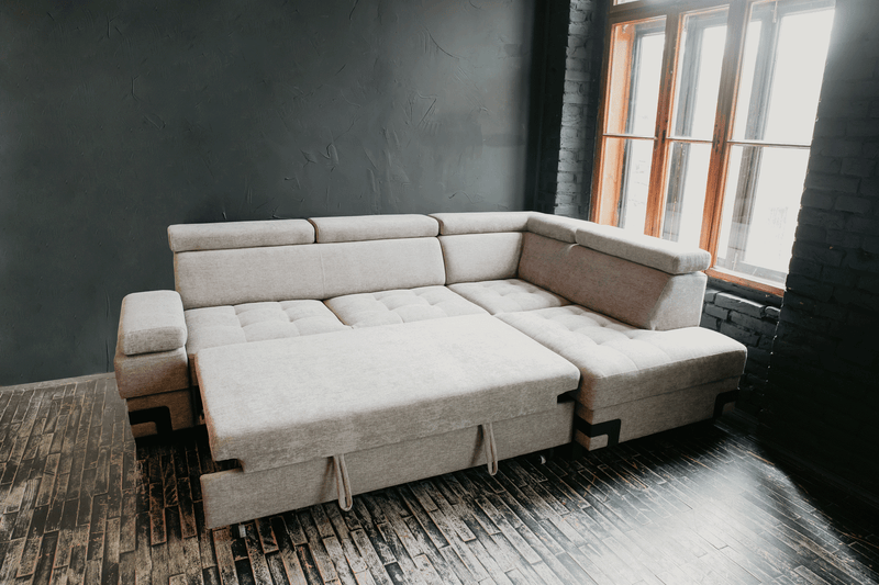 Garda Sectional W/ Bed And Storage - Gate FurnitureSleeper Sectional