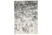 Gerdie Cream/Gray Medium Rug - Gate FurnitureRug Medium