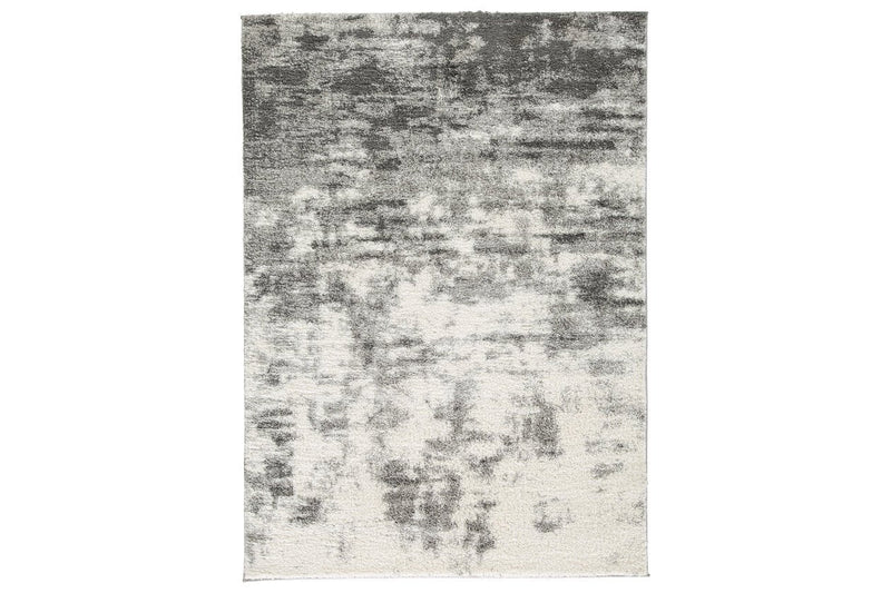 Gerdie Cream/Gray Medium Rug - Gate FurnitureRug Medium