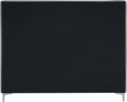 Geri Velvet King Bed Grey - Gate FurnitureKing Bed