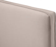 Geri Velvet King Bed Pink - Gate FurnitureKing Bed