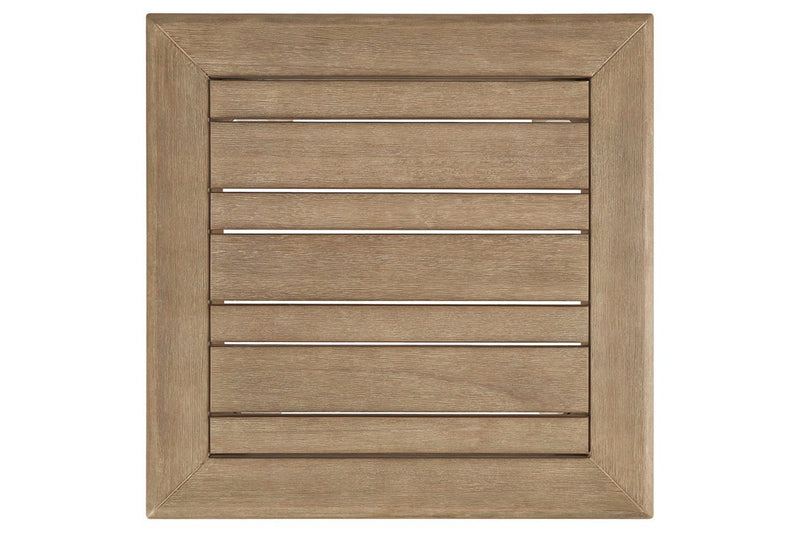 Gerianne Grayish Brown End Table - Gate FurnitureOutdoor Products