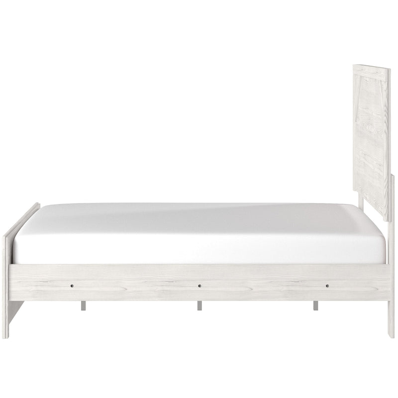 Gerridan White - Gray Full Panel Bed - Gate FurnitureFull Bed