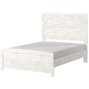 Gerridan White - Gray Full Panel Bed - Gate FurnitureFull Bed