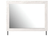 Gerridan White/Gray Bedroom Mirror - Gate FurnitureMirror
