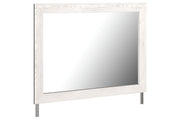 Gerridan White/Gray Bedroom Mirror - Gate FurnitureMirror