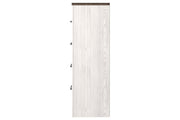 Gerridan White/Gray Chest of Drawers - Gate FurnitureChest