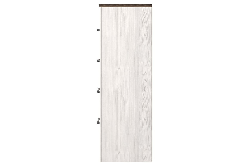 Gerridan White/Gray Chest of Drawers - Gate FurnitureChest
