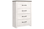 Gerridan White/Gray Chest of Drawers - Gate FurnitureChest