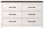 Gerridan White/Gray Dresser - Gate FurnitureDresser