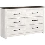 Gerridan White/Gray Dresser - Gate FurnitureDresser