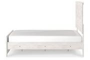 Gerridan White/Gray Full Panel Bed - Gate FurnitureFull Bed