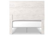 Gerridan White/Gray Full Panel Bed - Gate FurnitureFull Bed