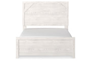 Gerridan White/Gray Full Panel Bed - Gate FurnitureFull Bed