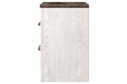 Gerridan White/Gray Nightstand - Gate FurnitureNightstand