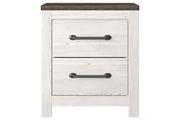 Gerridan White/Gray Nightstand - Gate FurnitureNightstand