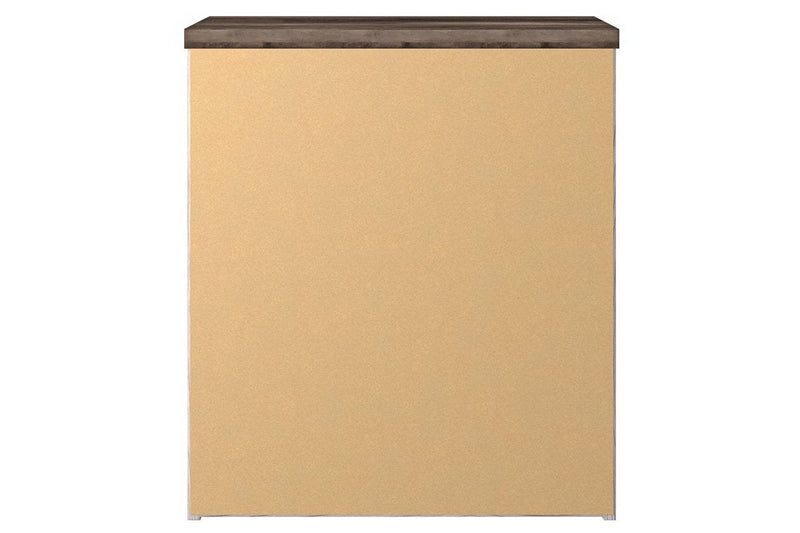 Gerridan White/Gray Nightstand - Gate FurnitureNightstand