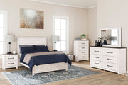Gerridan White/Gray Panel Youth Bedroom Set - Gate FurnitureYouth Bedroom Set