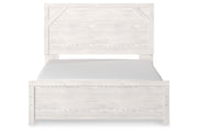 Gerridan White/Gray Queen Panel Bed - Gate FurnitureQueen Bed