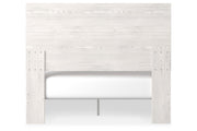 Gerridan White/Gray Queen Panel Bed - Gate FurnitureQueen Bed