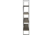 Gilesgrove Black/Gray Bookcase - Gate FurnitureBookcases