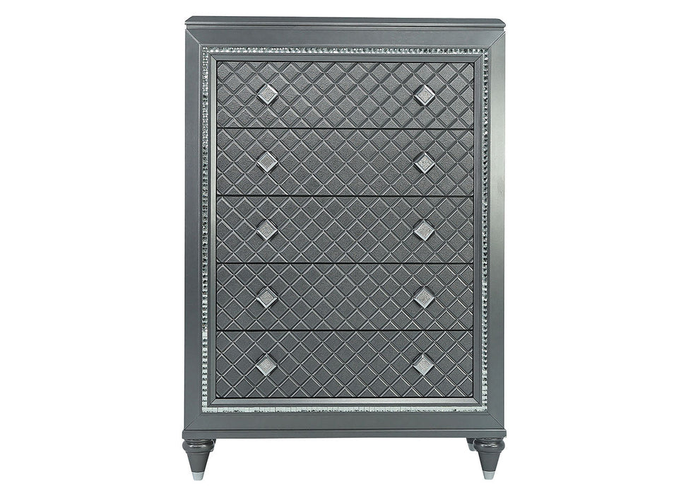 Giovani Dark Gray Chest - B7900-4 - Gate Furniture