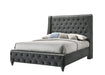 Giovani Dark Gray Queen Panel Bed - Gate Furniture