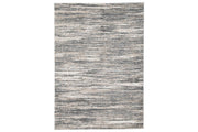 Gizela Ivory/Beige/Gray Medium Rug - Gate FurnitureRug Medium