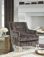 Gloriann Charcoal Accent Chair - Gate FurnitureAccent Chair
