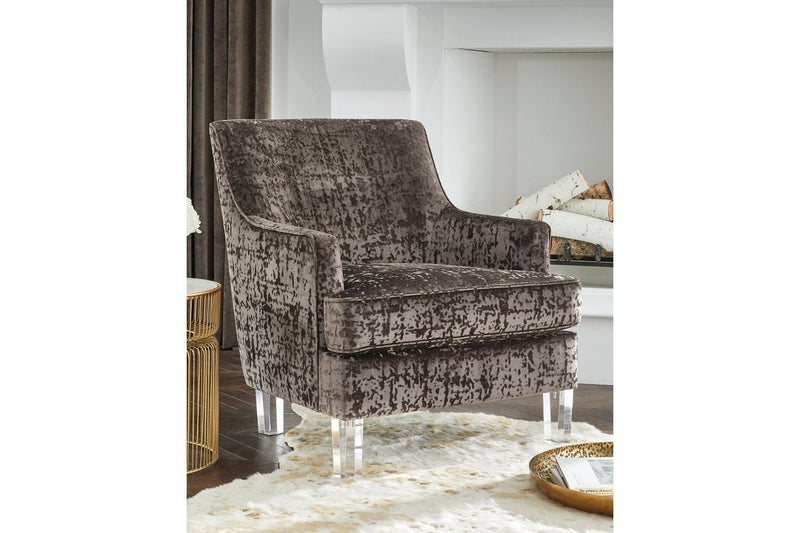Gloriann Charcoal Accent Chair - Gate FurnitureAccent Chair