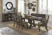 Gloversville Brown Extendable Dining Set - Gate FurnitureDining Room Set