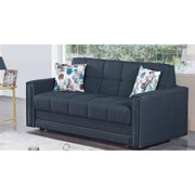 Granada 69 in. Pull Out Sleeper Sofa in Blue - Gate FurnitureSleeper Sofa