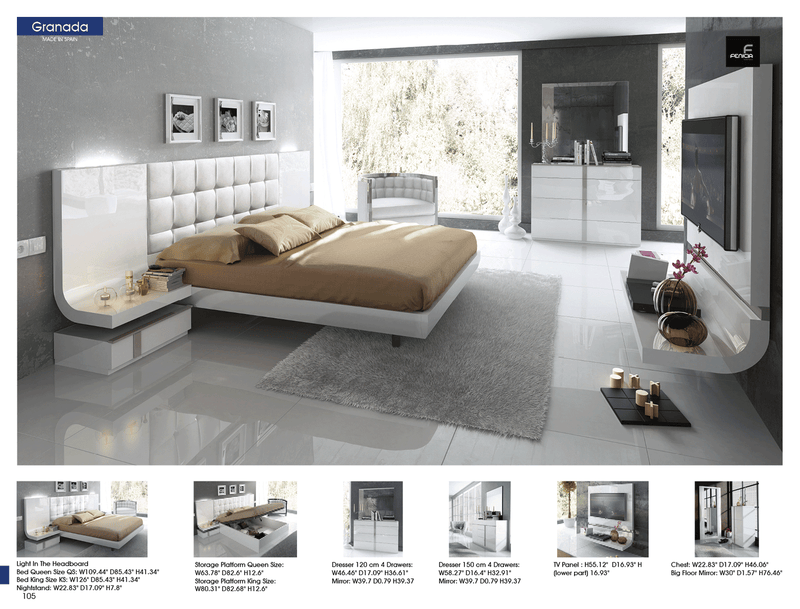 Granada Bedroom Set - Gate FurnitureBedroom Set