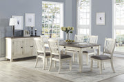 Granby Antique White Dining Set - Gate FurnitureDining Room Set