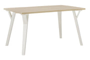 Grannen White/Natural Dining Table - Gate FurnitureDining Table