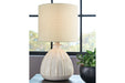 Grantner Off White Table Lamp - L180054 - Gate Furniture