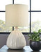 Grantner Off White Table Lamp - L180054 - Gate Furniture