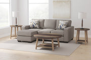Greaves Stone Sofa Chaise - Gate FurnitureSectional