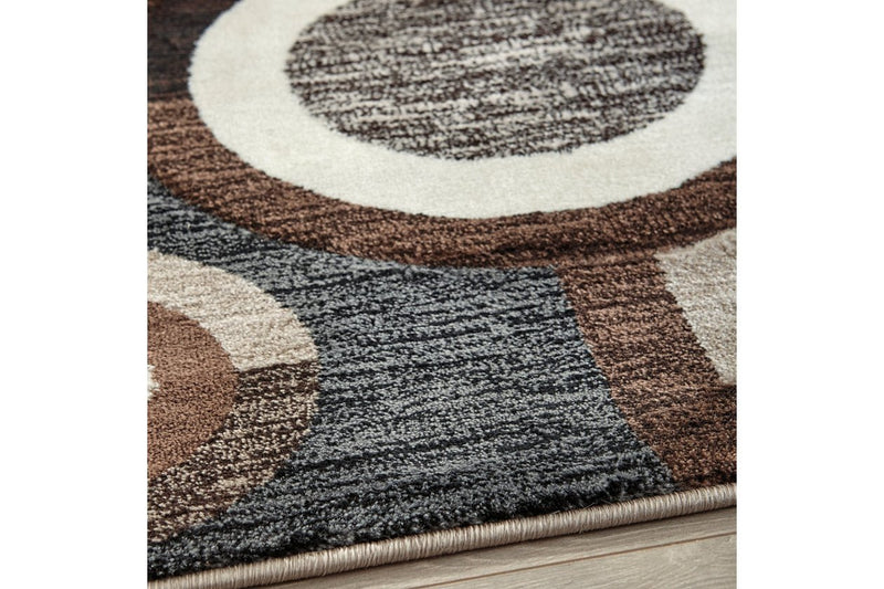 Guintte Multi 8'2" x 9'6" Rug - Gate FurnitureRugs