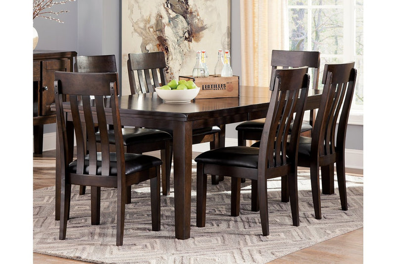 Haddigan Dark Brown Dining Extension Table - Gate FurnitureDining Table