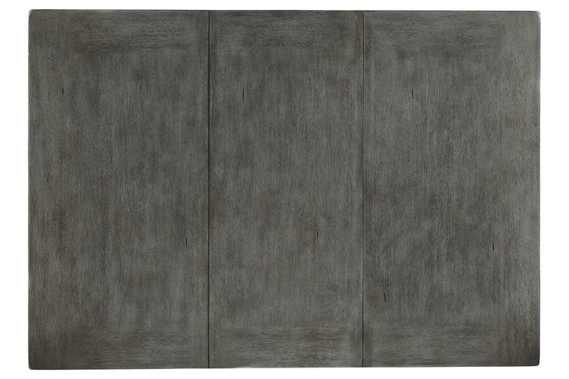 Hallanden Gray Counter Height Dining Extension Table - Gate FurnitureCounter Height Table