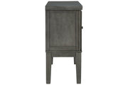 Hallanden Gray Dining Server - Gate FurnitureCabinet