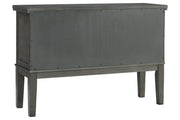 Hallanden Gray Dining Server - Gate FurnitureCabinet