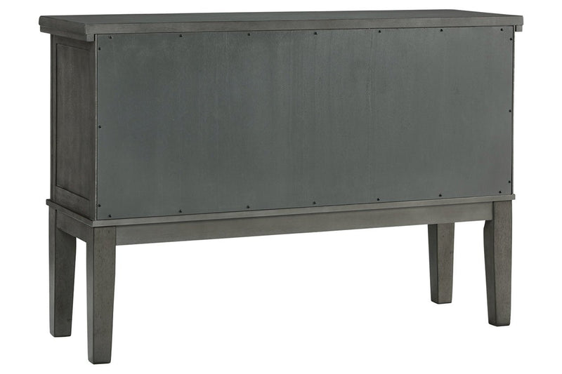 Hallanden Gray Dining Server - Gate FurnitureCabinet