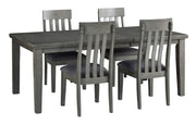 Hallanden Gray Dining Set - Gate FurnitureDining Room Set